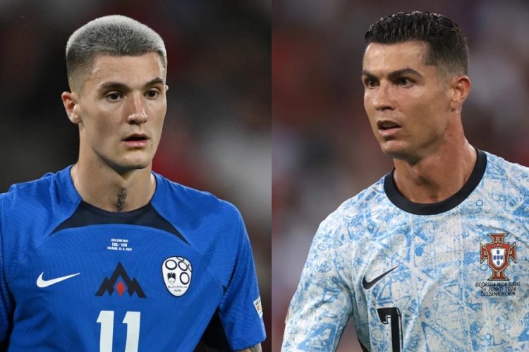 Euro 2024 / Portugal – Slovénie : Le salaire de Cristiano Ronaldo comparé à celui de Benjamin Sesko