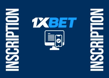 Types d'inscription chez 1xbet